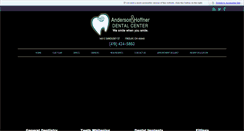 Desktop Screenshot of andersondentalcenter.com